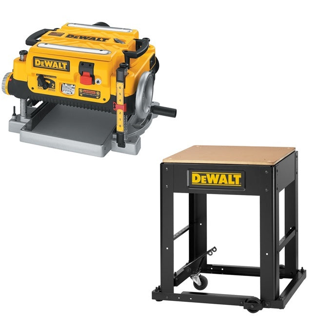 DEWALT DW735S (DW735+DW7350), 13'' Planer With Stand