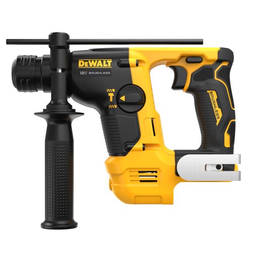 DEWALT DCH072B, XTREME™ 12V MAX* Brushless Cordless 9/16 in SDS PLUS Rotary Hammer (Tool Only)