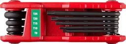Milwaukee 48-22-2184, Key Folding Hex Key Set - Torx