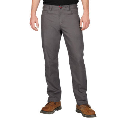 Milwaukee 701G Men's Heavy Duty Flex Work Pants with 6 Pockets - Gray 3630