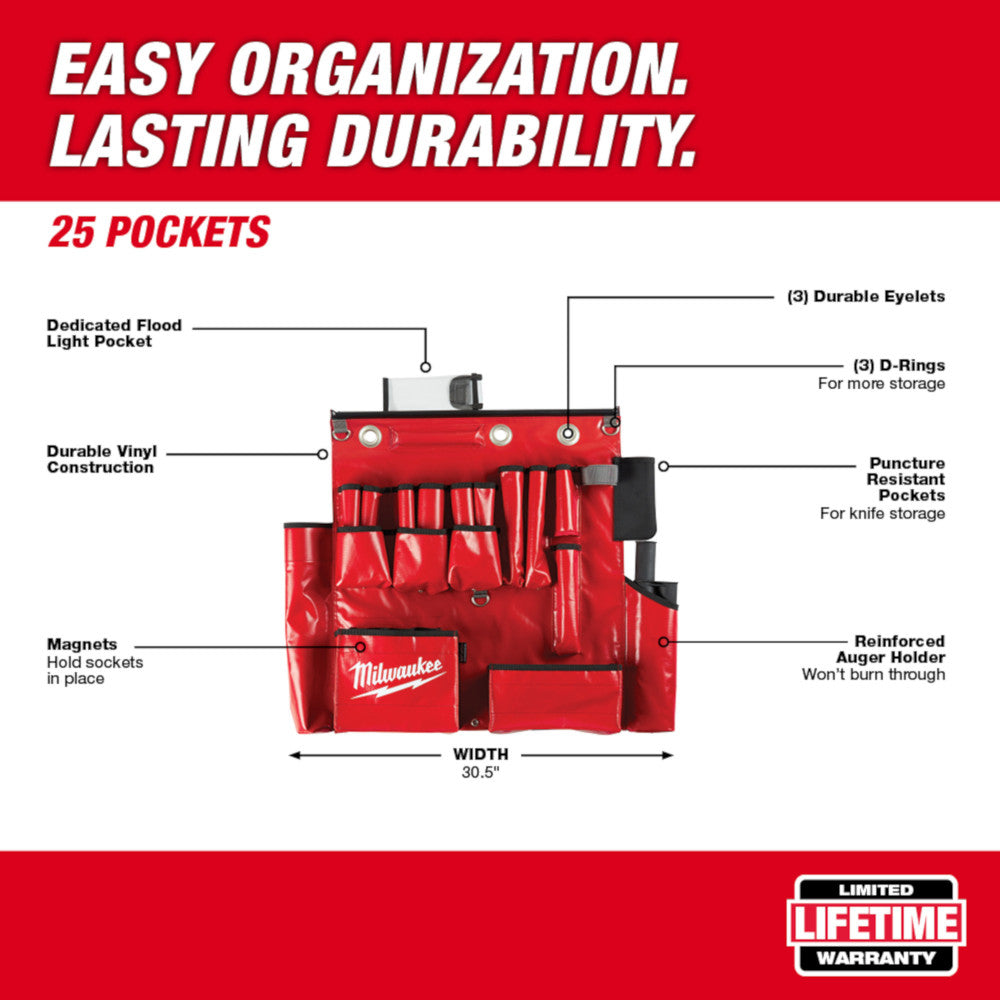 Milwaukee 48-22-8290, Lineman's Aerial Tool Apron