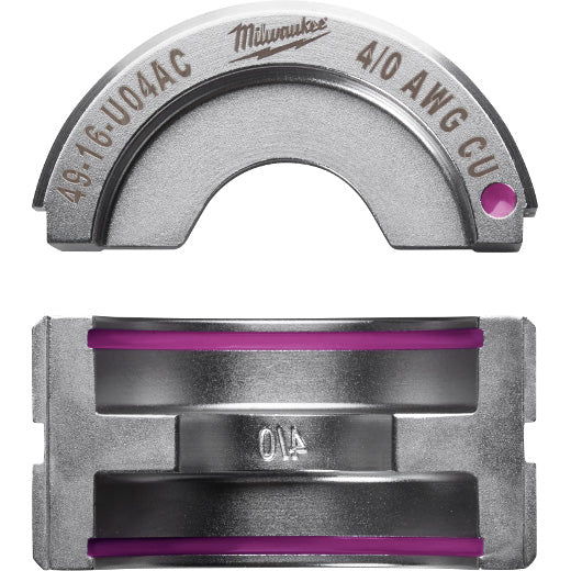 Milwaukee 49-16-U04AC, 4/0 Copper U Style Die
