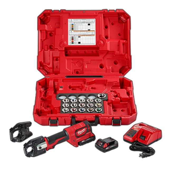 Milwaukee 2679-750C, M18™ FORCE LOGIC™ 600 MCM Cu Crimper Kit w/ 750 MCM Expanded Jaw