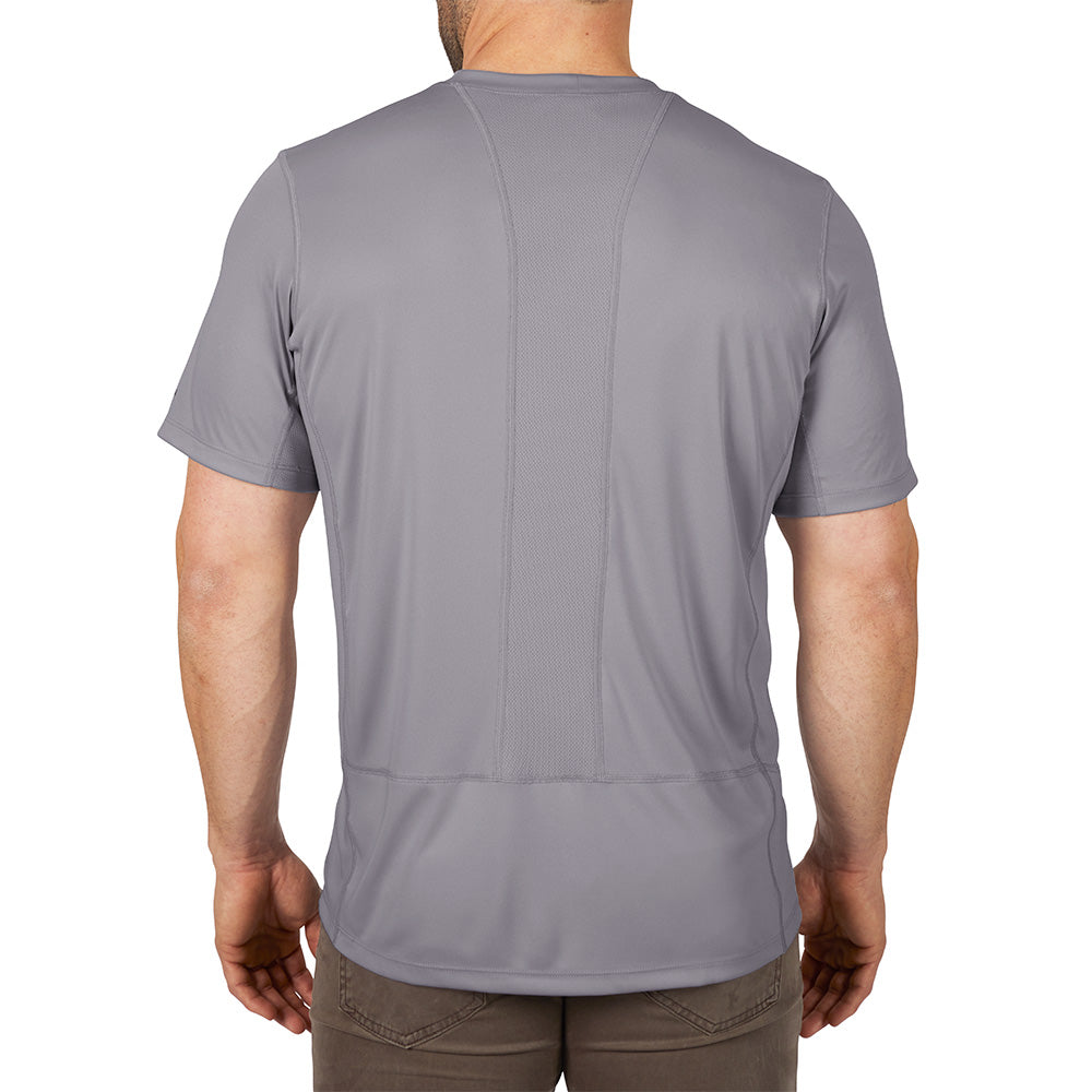 Milwaukee 414G-M, WORKSKIN LIGHT SS SHIRT GRAY Medium