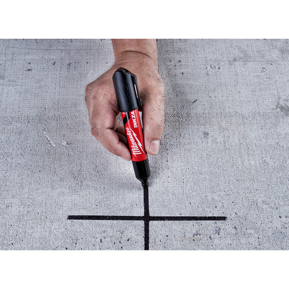 Milwaukee 48-22-3255, INKZALL Large Chisel Tip Black Marker