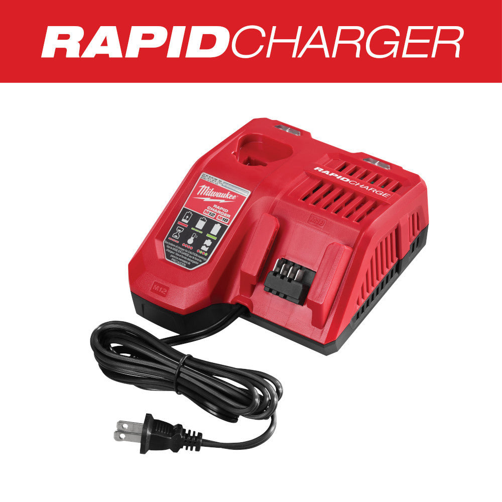 Milwaukee 48-59-1808, M18 & M12 Rapid Charger