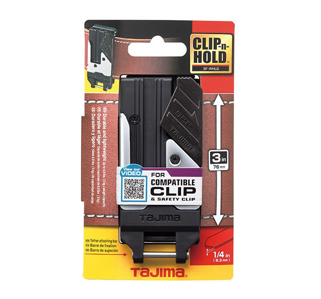Tajima SF-WHLD, CLIP-n-HOLD Belt Clamping System for 3 Inch Wide Waist Belts