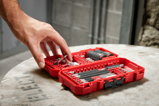 Milwaukee 48-32-9935, Large Case Rows for Impact Driver Accessories 5PK