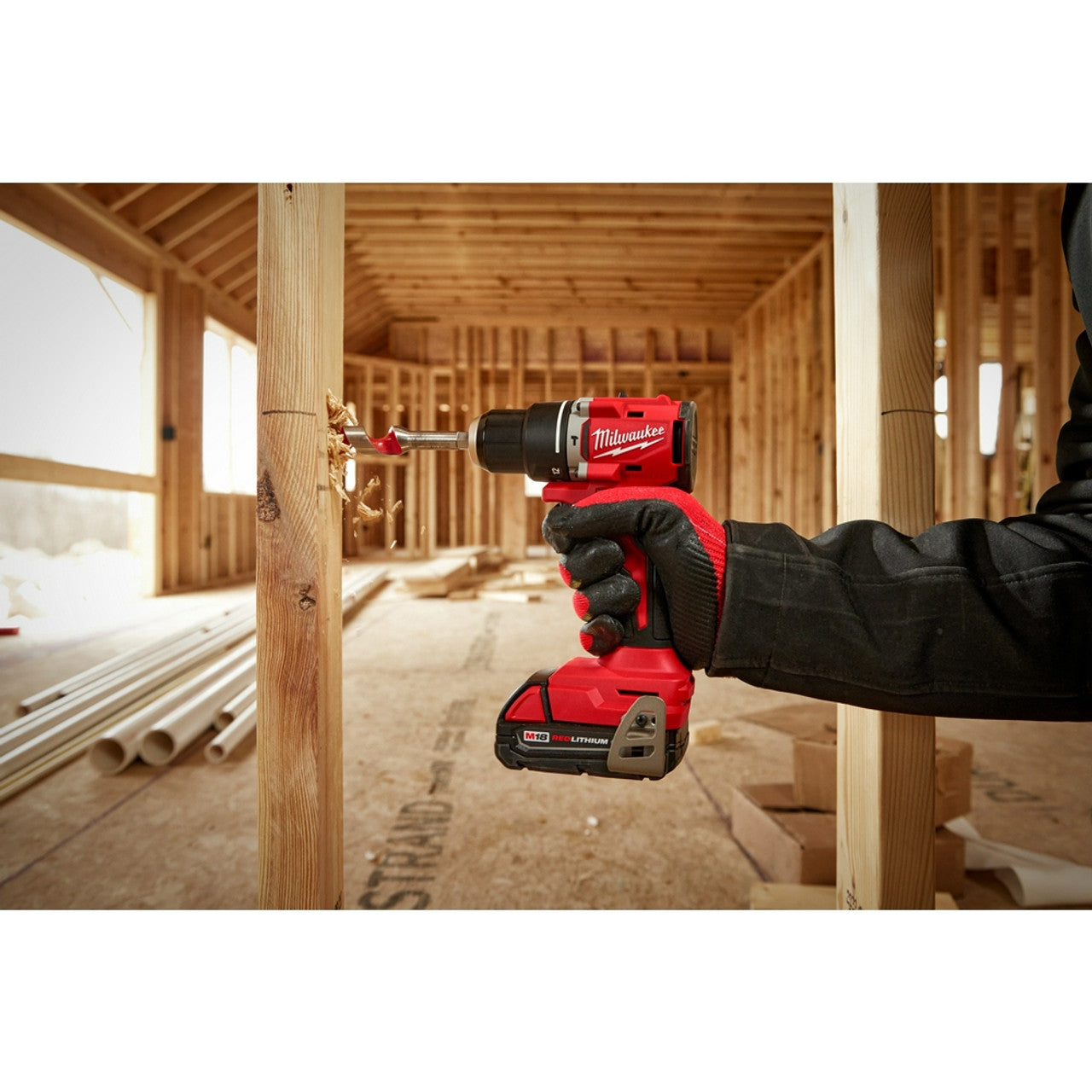 Milwaukee 3602-20, M18™ Compact Brushless 1/2" Hammer Drill/ Driver