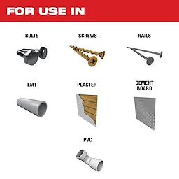 Milwaukee 49-25-1501, OPEN-LOK 1-3/8" TITANIUM ENHANCED CARBIDE TEETH METAL BLADE 1PK