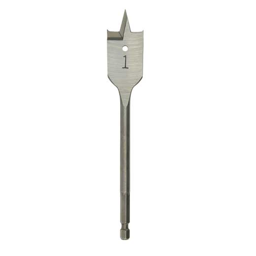 Milwaukee 48-27-0371, Flat Boring Bit 3/8" x 6"