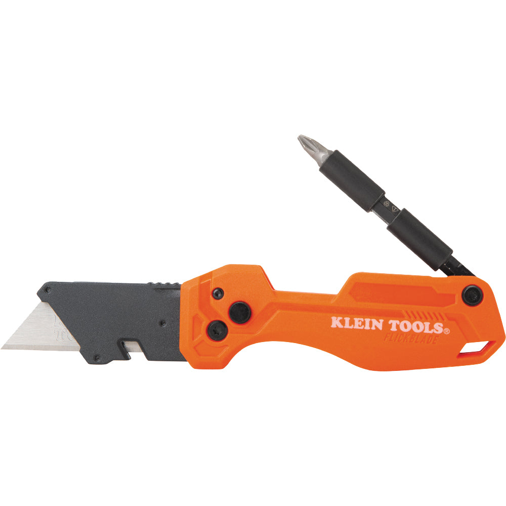 Klein Tools 44304, Folding Utility Knife With Driver