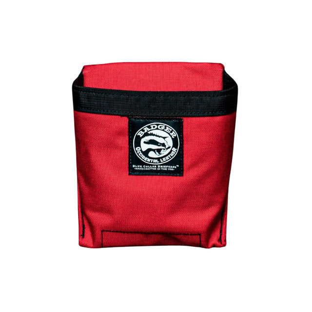 Badger Tool Belts 453056, Badger Accessory Pouch - Red