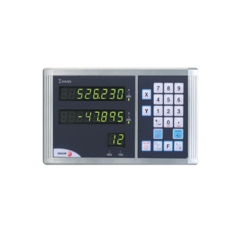 KING Canada 20i-T-1040, Fagor Digital Readout System 2 axis, 10” x 40” Ccales (Fits KC-1640ML)