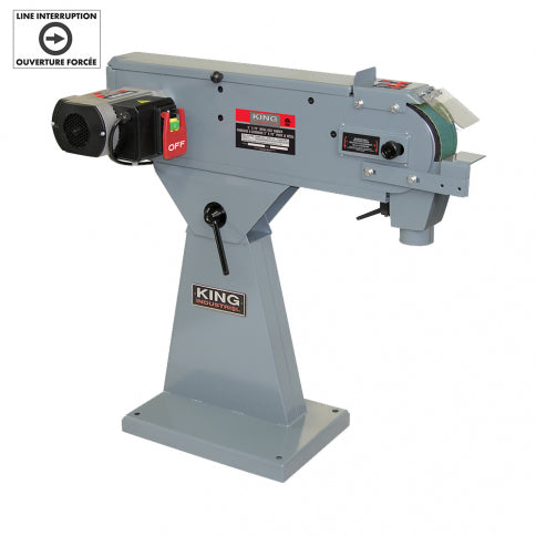 KING Canada KC-379MS, 3" x 79" Metal Belt Sander