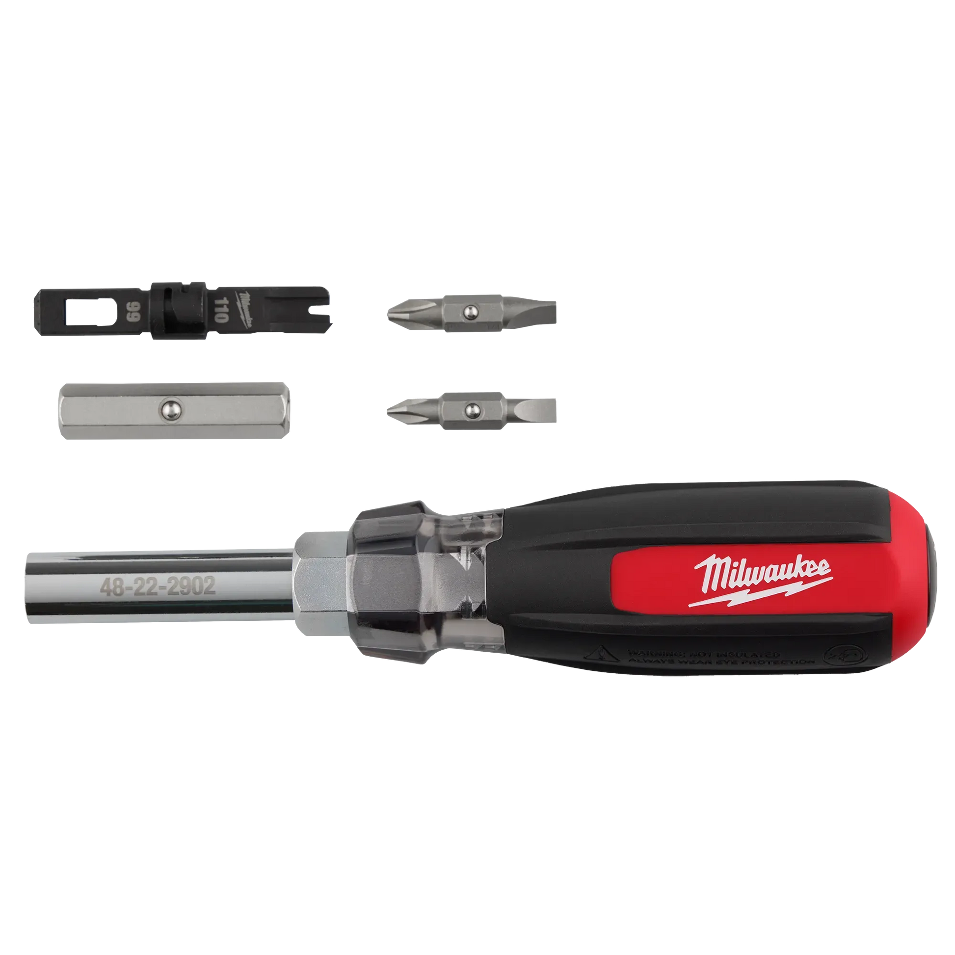 Milwaukee 48-22-2902, 9in1 Punchdown Multi-Bit Screwdriver