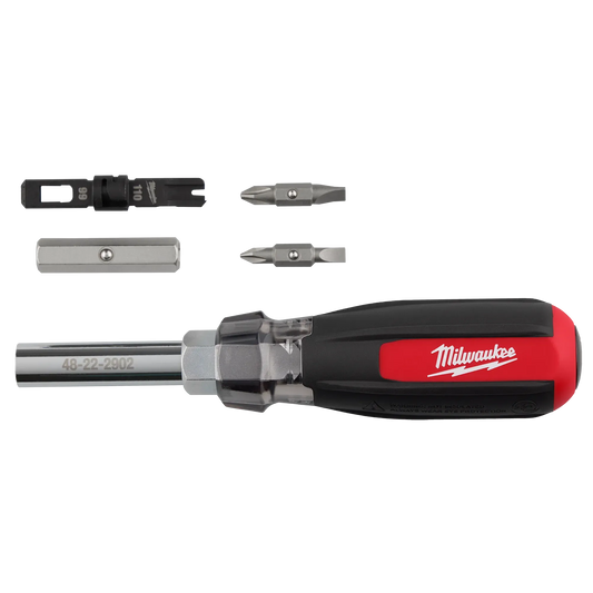 Milwaukee 48-22-2902, 9in1 Punchdown Multi-Bit Screwdriver