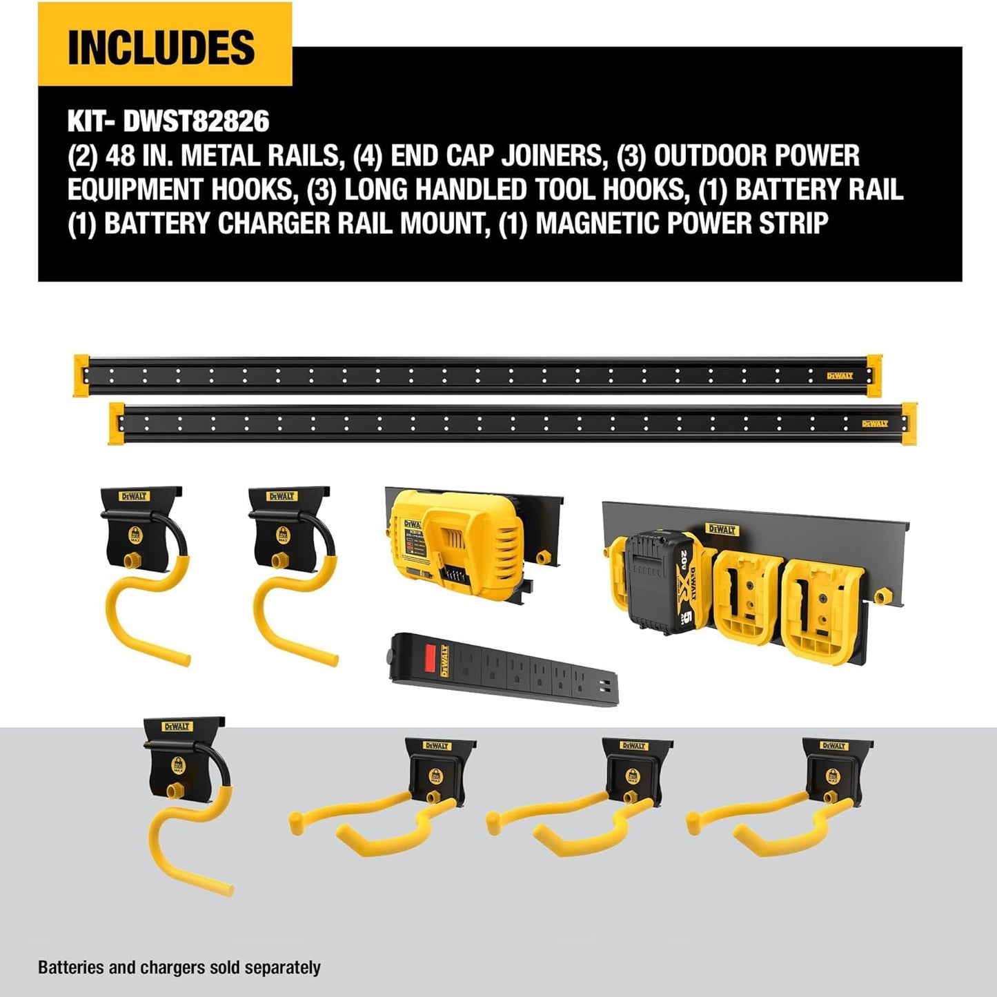 DEWALT DWST82826, LAWN & GARDEN STORAGE KIT