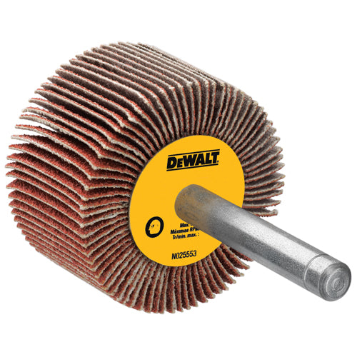 DEWALT DAFE1F1210, 2'' x 1'' x 1/4'' HP 120g Flap Wheel