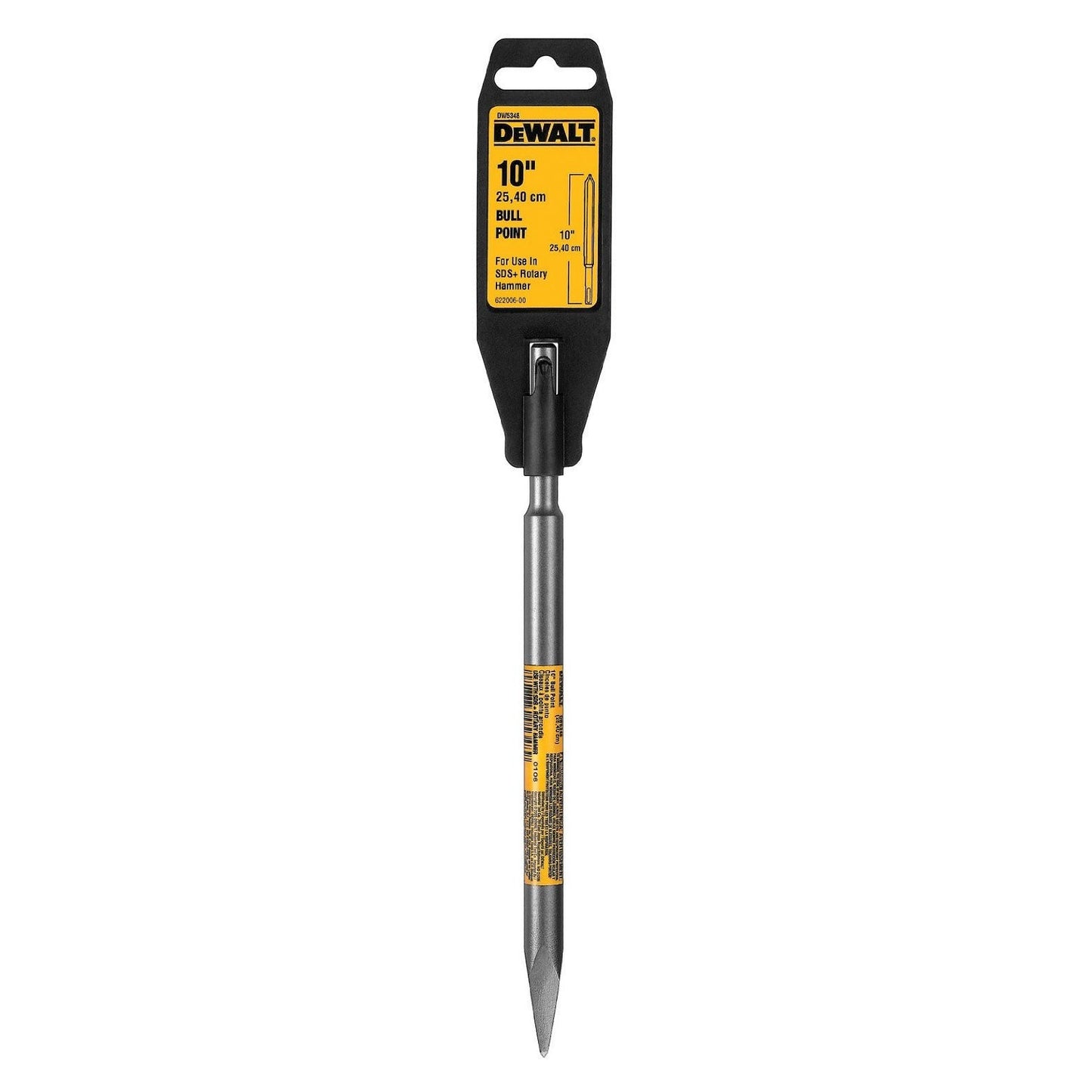 DEWALT DW5348, 10'' SDS Plus Bull Point Bit