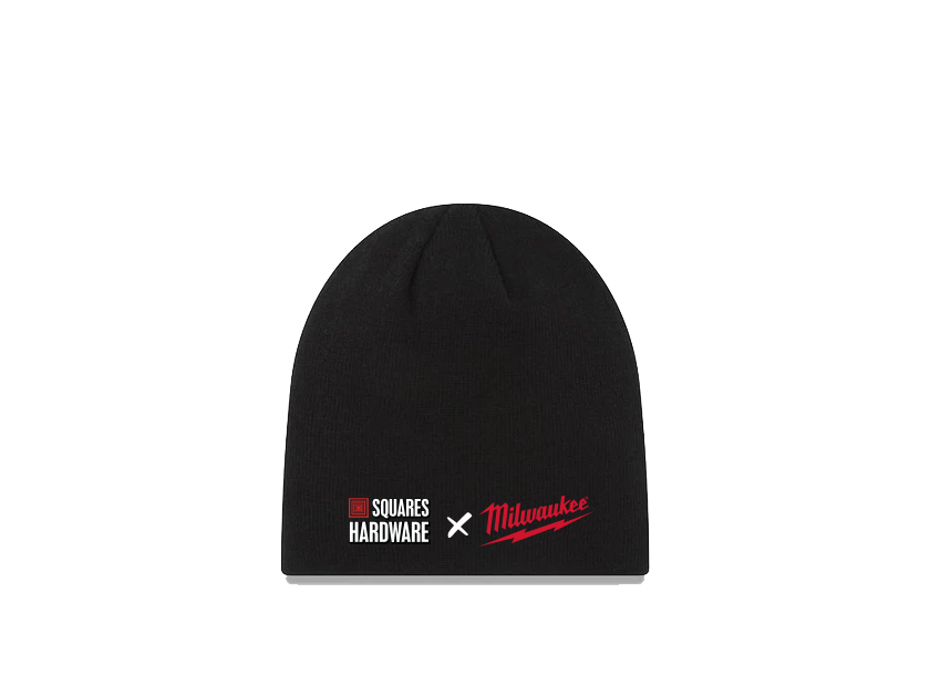 Squares x Milwaukee SQHW-MW-TOQUE, Winter Toque Beanie