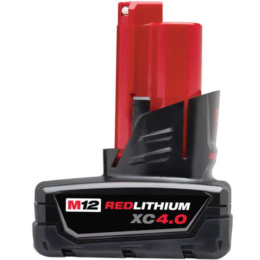 Milwaukee 48-11-2440, M12 REDLITHIUM XC Extended Capacity Battery (4.0 Ah)