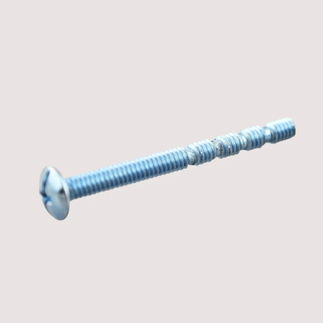 Eurofit 32MS030BF, Breakable Handle Screw Pan Head Zinc #8-32 X 1-3/4'' (100 pc/bag)