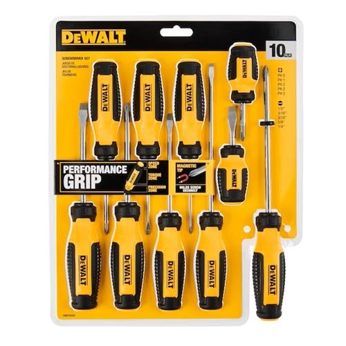 DEWALT DWHT65203, 10pc Screwdriver Set