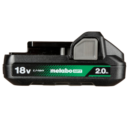 Metabo HPT 377797M, 18 Volt 2.0Ah Lithium Ion Battery with Fuel Gauge