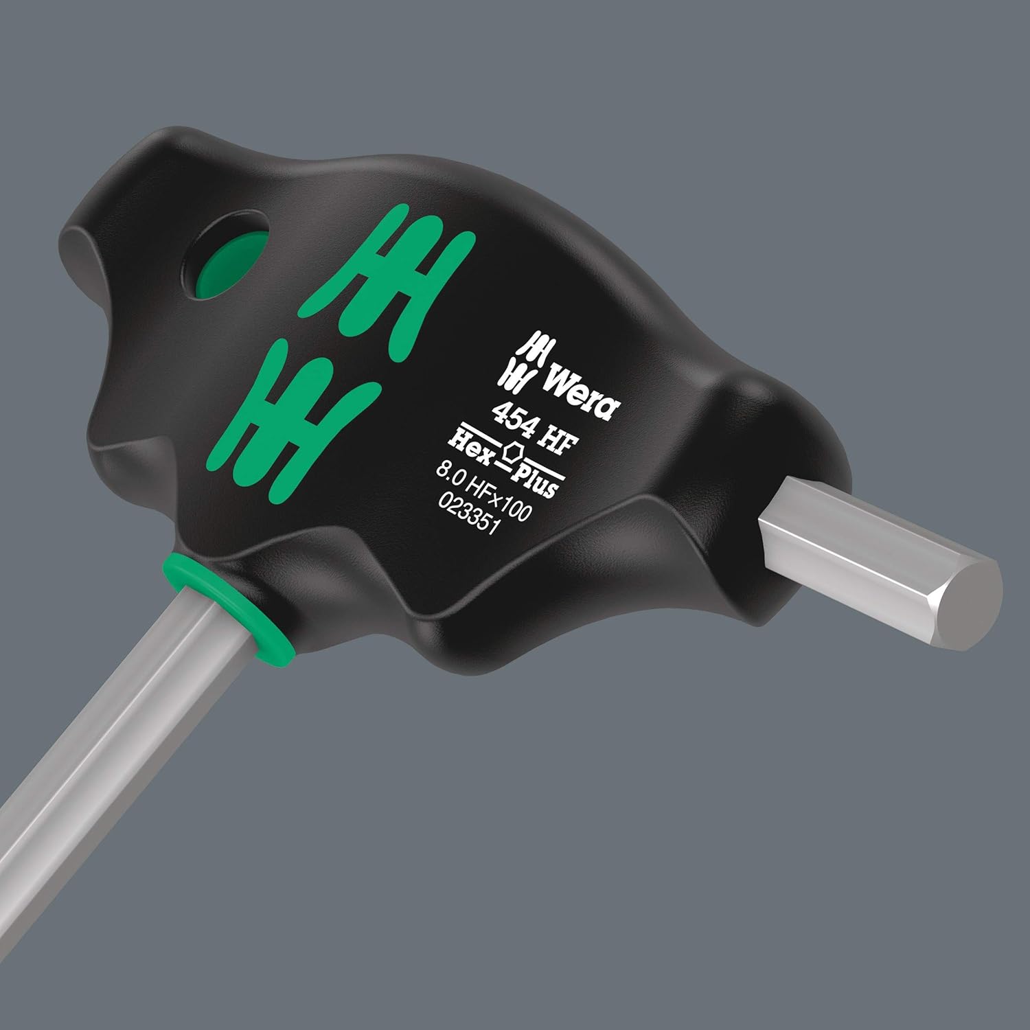 Wera 05136070001, 454/5 HF SHK Set 1 Screwdriver set T-handle screwdriver Hex-Plus with holding function, 5 pieces