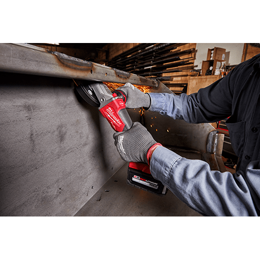 Milwaukee 2886-20, M18 FUEL 5" Flathead Braking Grinder, Paddle Switch No-Lock (Tool Only)