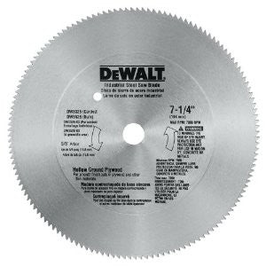 DEWALT DW3325, 7 1/4'' 40T Steel Combo Blade