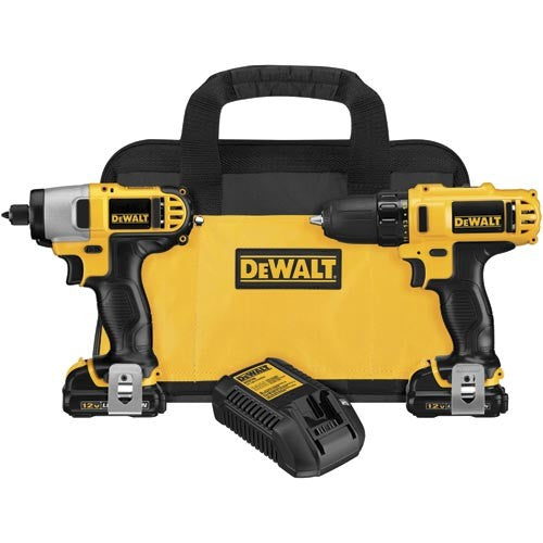 DEWALT DCK211S2, 12V MAX 2-Tool Combo Kit (Drill, Impact)