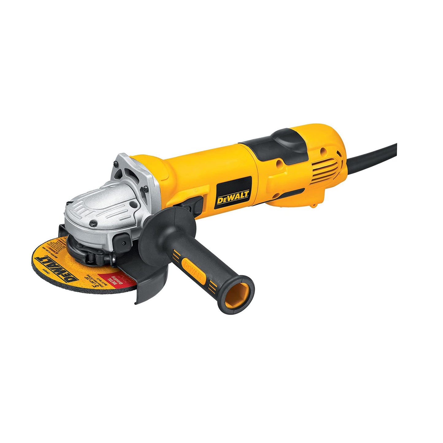 DEWALT D28131, 4-1/2'' (115 mm) / 5'' (125 mm) High Performance Grinder with Slide Switch