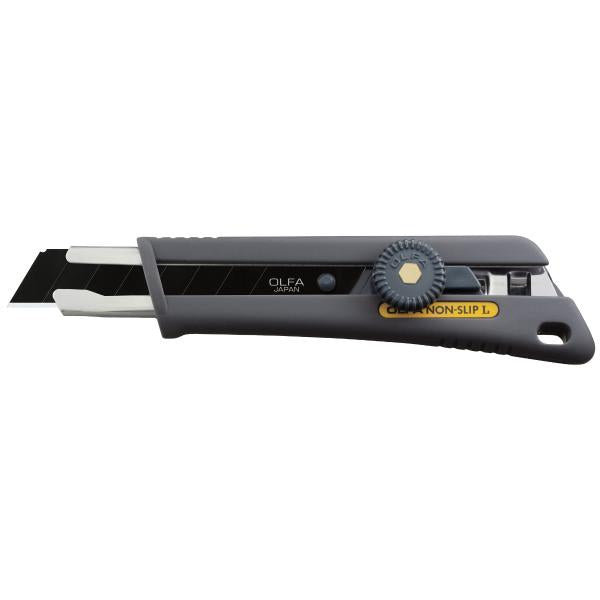 OLFA 1118008, Rubber Grip Ratchet-Lock Utility Knife (NOL-1/BB)(Discontinued)