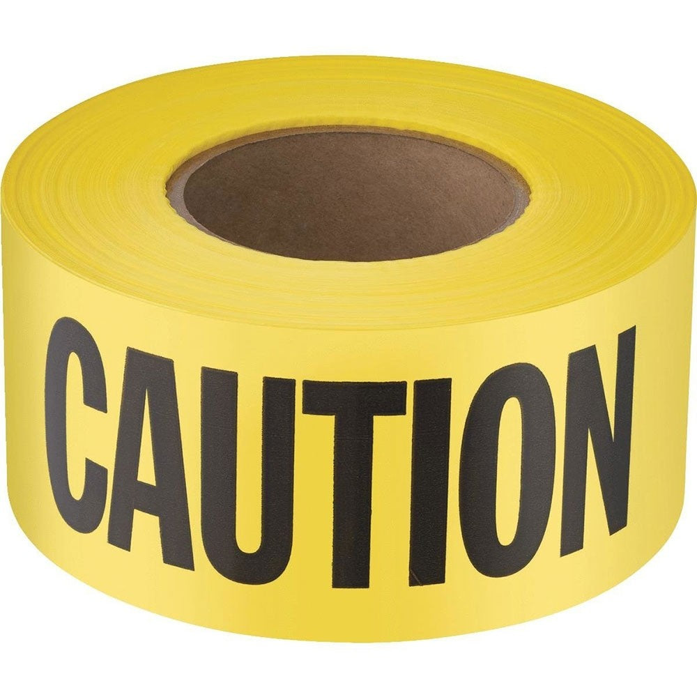 Empire 71-1001, 1000' Premium Yellow Barricade Tape 2mil ("Caution")