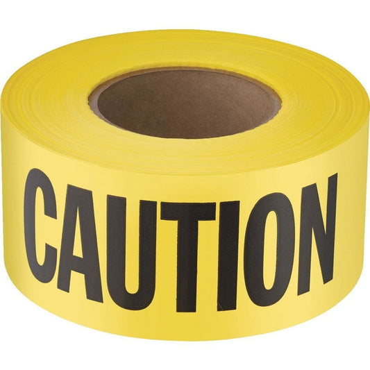 Empire 71-1001, 1000' Premium Yellow Barricade Tape 2mil ("Caution")