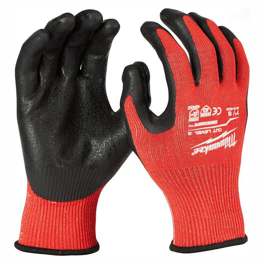 Milwaukee 48-22-8931, Cut Level 3 Dipped Gloves Medium (Discontinued)