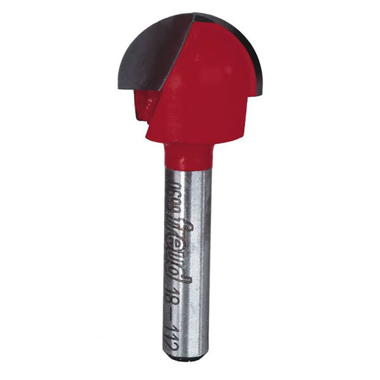 Freud 18-112, Carbide Router Bit - 3/4" x 2" Round Nose Bit (7/16" Carbide Height)