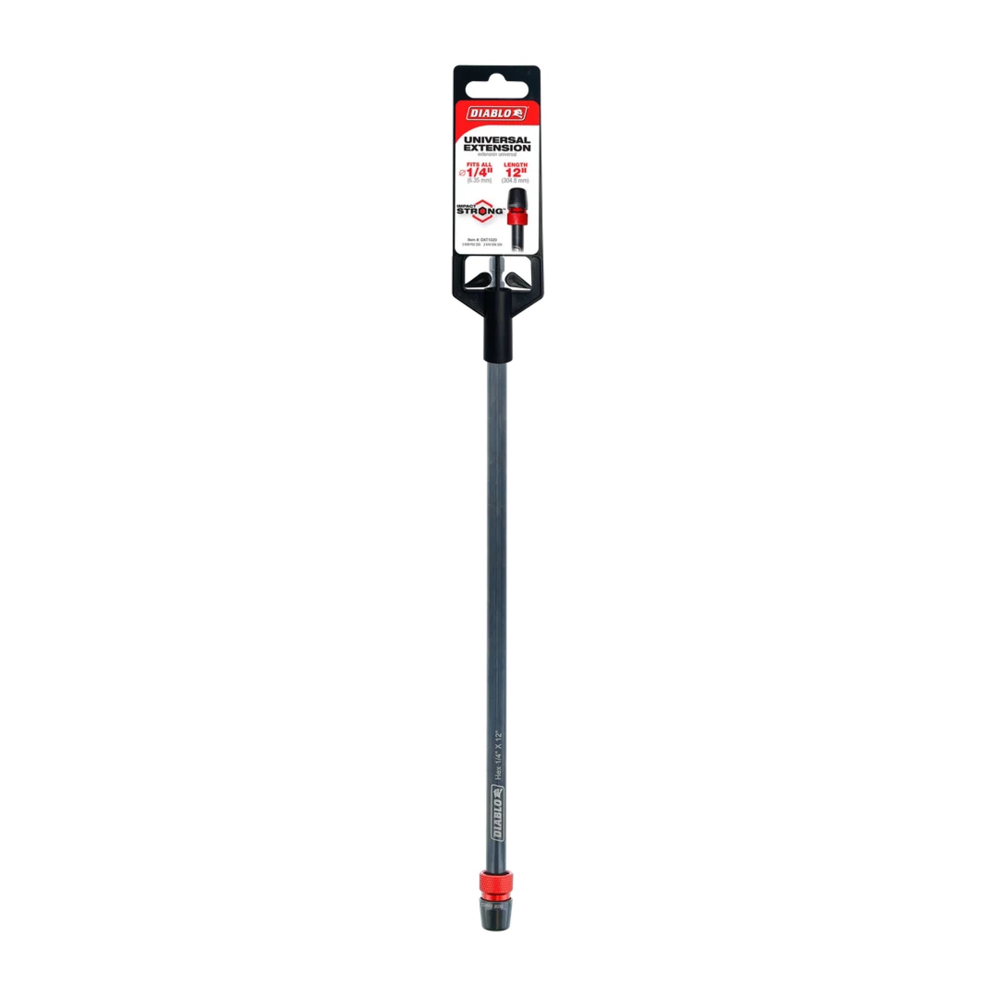 Diablo DXT1020, Universal Extension for Drills 1/4 X 12