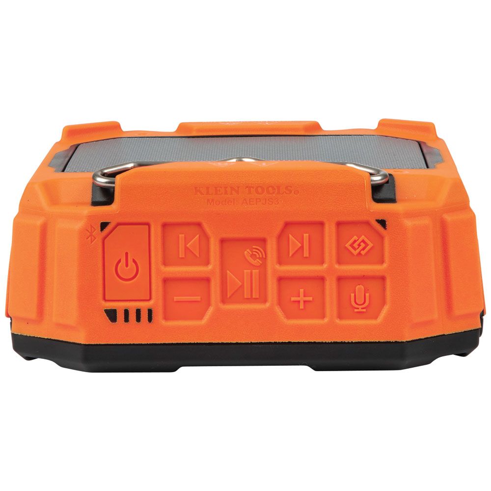 Klein Tools AEPJS3, Bluetooth® Jobsite Speaker with Magnet and Hook