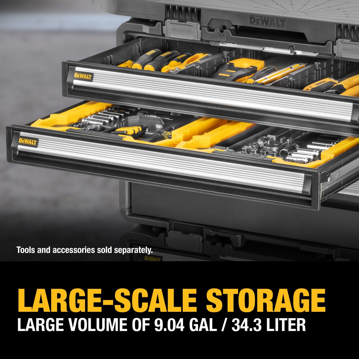 DEWALT DWST08520, TOUGHSYSTEM 2.0 DXL 30in 2 Drawers
