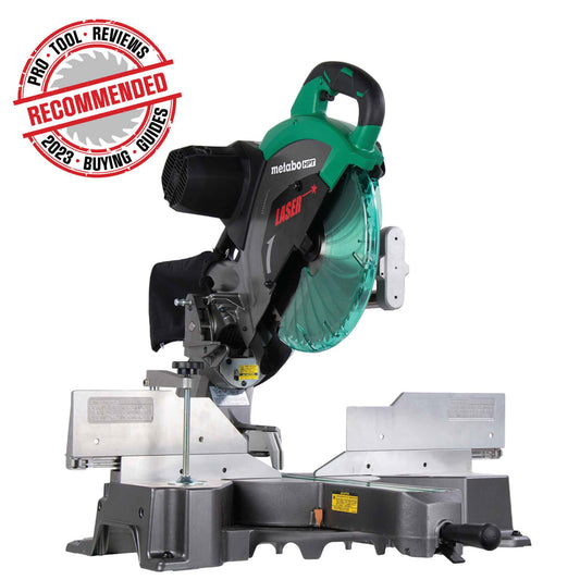 Metabo HPT C12RSH2SM, 15-Amp 12" Dual Bevel Sliding Compound Miter Saw with Laser Marker