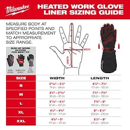 Milwaukee M701B-21, BLACK HEATED LINERS KIT