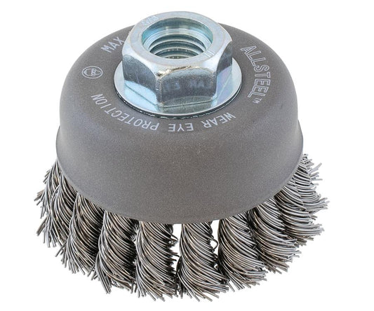 Walter 13W311, ALLSTEEL 3" 5/8-11 KNOT CUP BRUSH