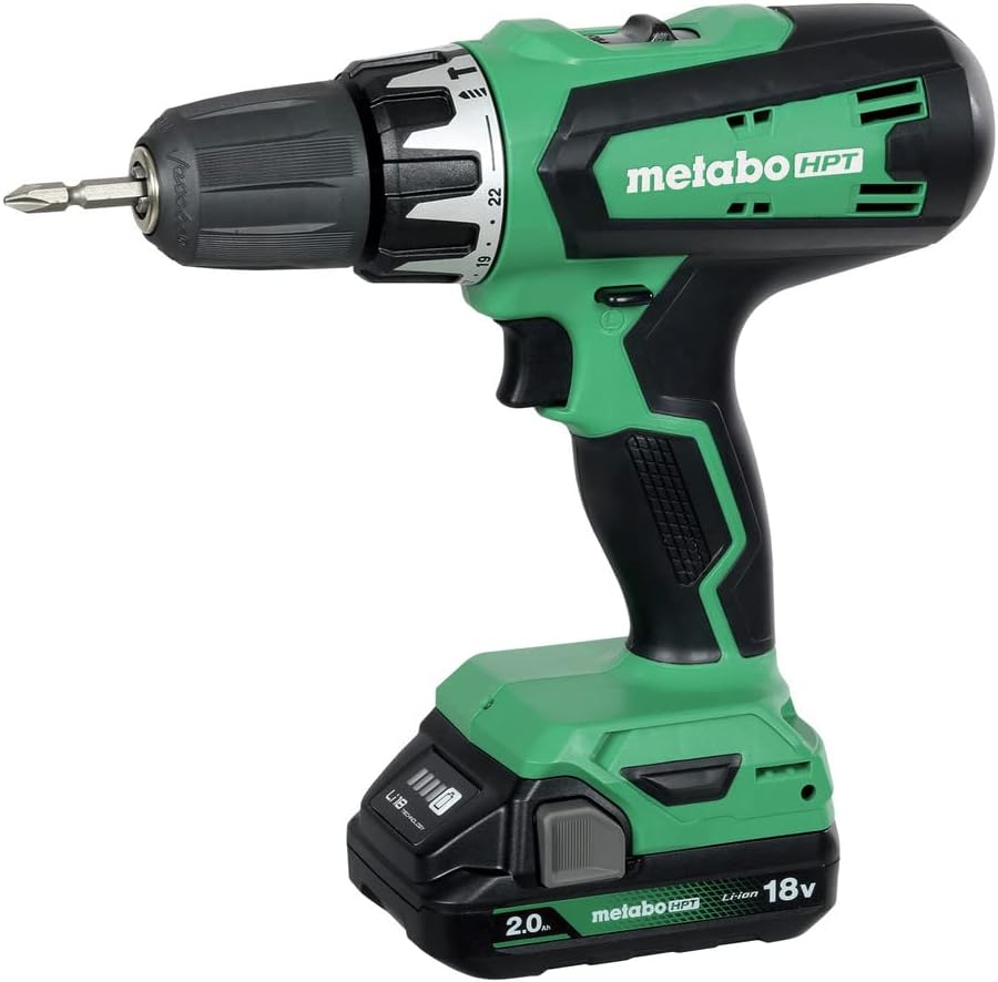 Metabo HPT KC18DFXM, 18V Brushless 2 Tools Combo kit. 2Ah Battery