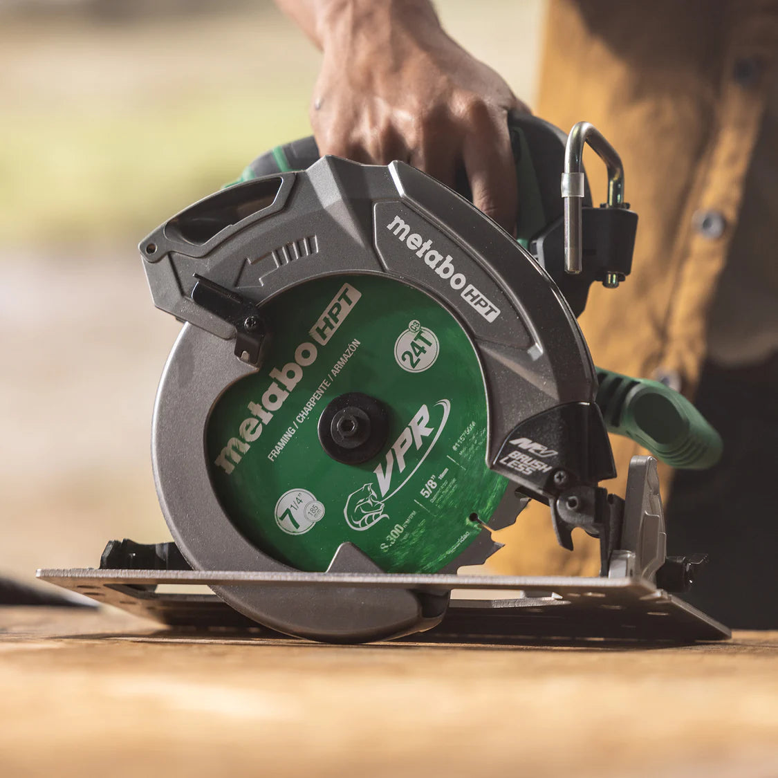 Metabo HPT C3607DBQ4M, 36V MultiVolt™ 7-1/4 Inch Cordless Circular Saw (Tool Only)