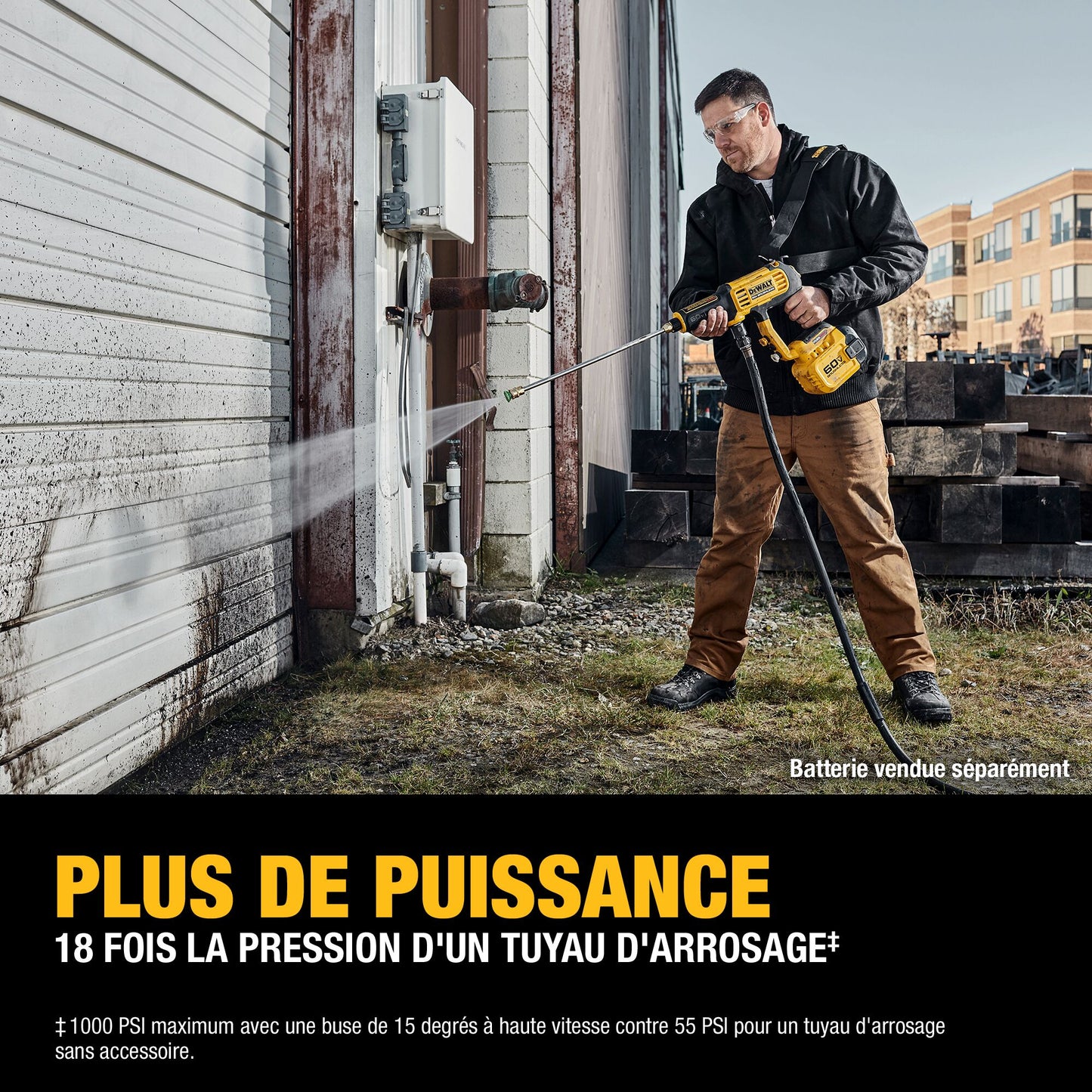 DEWALT DCPW1000B, 60V 1000 Psi Power Cleaner Bar (Tool Only)