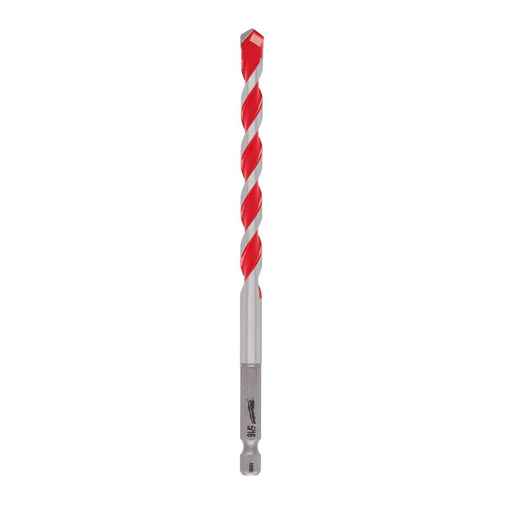 Milwaukee 48-20-9016, 5/16'' x 4'' x 6'' SHOCKWAVE Carbide Hammer Drill Bit