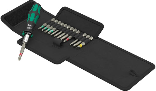 Wera 05051065001, Kraftform Kompakt 838 RA S Imperial Set 1, 14 pieces
